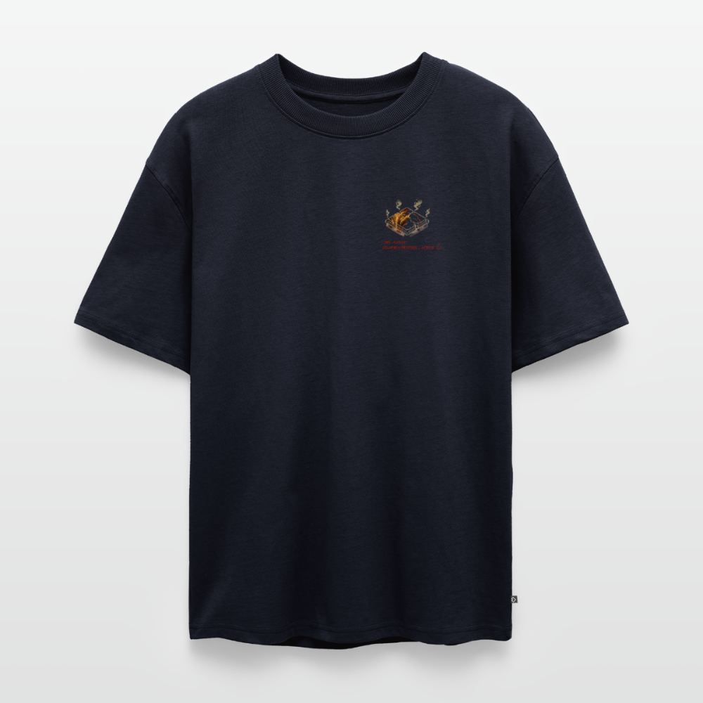 Unisex Premium Oversized Bio T-Shirt - Navy