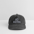 AD ASTRA Vintage Cap – Premium Relaxed Fit mit Stickdesign - Vintage Schwarz
