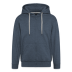 SPACE Astronaut Kapuzenjacke – Retro Galaxy Design auf Premium Hoodie für Männer - Jeansblau