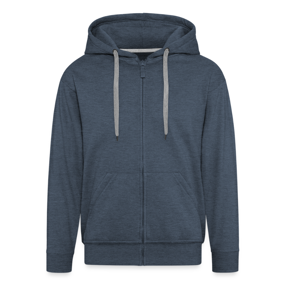SPACE Astronaut Kapuzenjacke – Retro Galaxy Design auf Premium Hoodie für Männer - Jeansblau