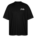 Premium Organic Unisex Oversized Shirt Team XFrame 2 | Stylisches Bodybuilding Shirt - Schwarz