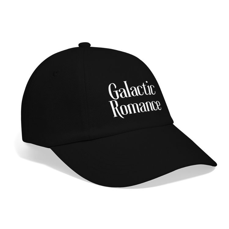 Galactic Romance Baseball Cap - Schwarz/Schwarz