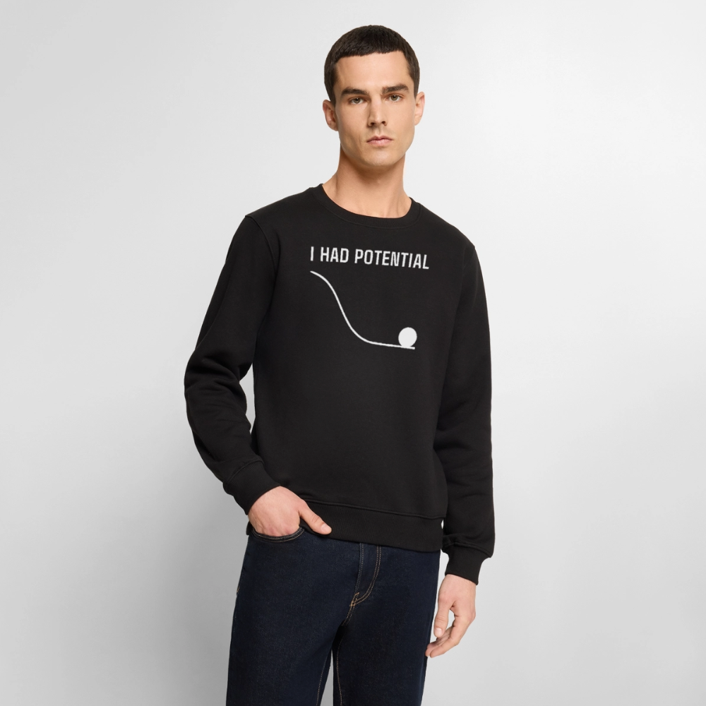 "I Had Potential" Premium Pullover | Physik Nerd Sweatshirt - Schwarz
