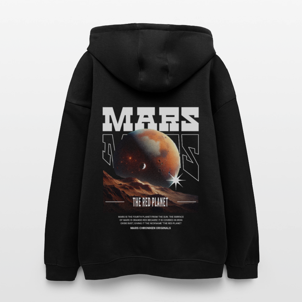 Oversized Unisex Hoodie - Schwarz