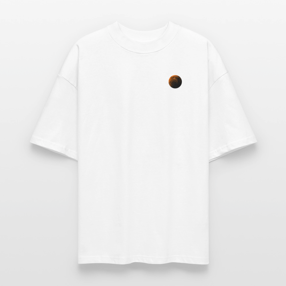 Into the Space | Premium Astronauten T-Shirt im Retro-Futurismus Look | Organic & 100% Bio-Baumwolle - Weiß