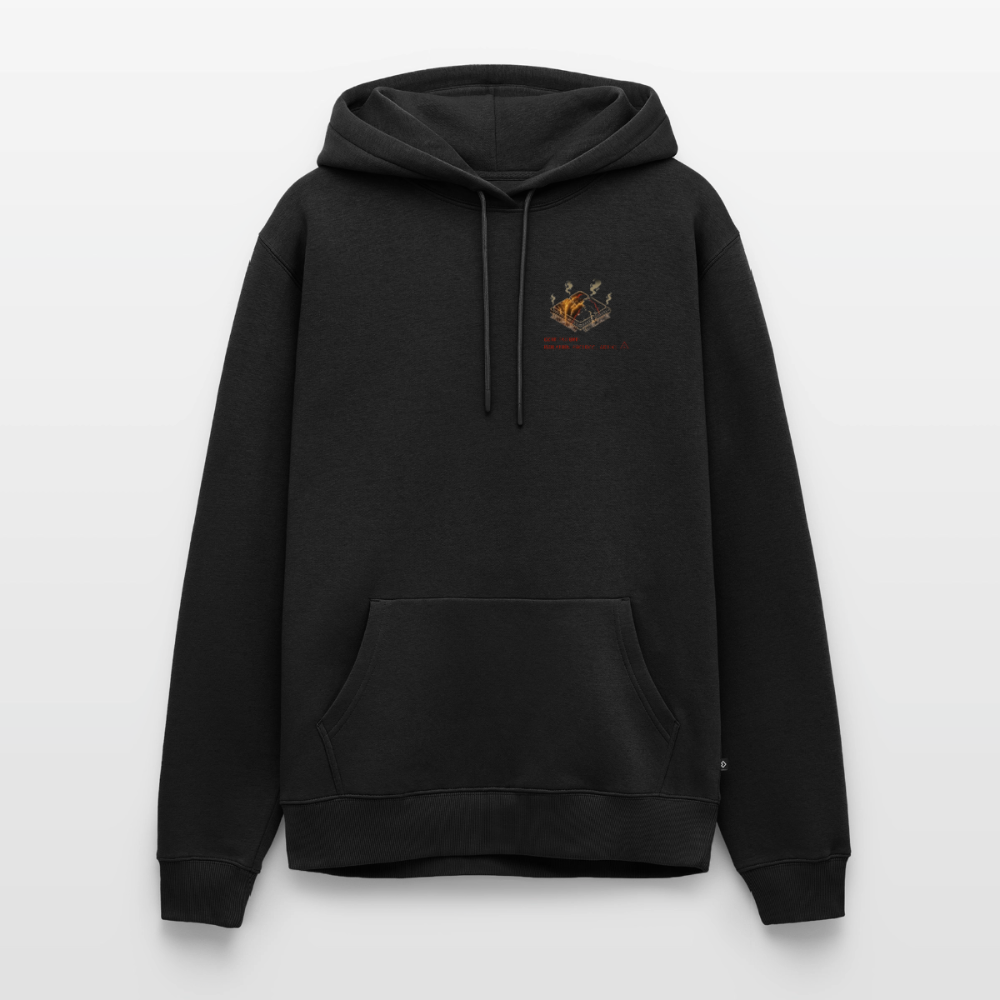 Premium Unisex Hoodie System Failure | Dystopischer Sci-Fi Print - Schwarz