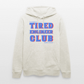 Engineer Hoodie Unisex - Tired Engineer Club Bio Hoodie | Planet Pioneers - Beige meliert