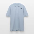 Rocke Woman Luise Raketen-Poloshirt | 100% Bio-Baumwolle im Unisex-Schnitt - sky Blue