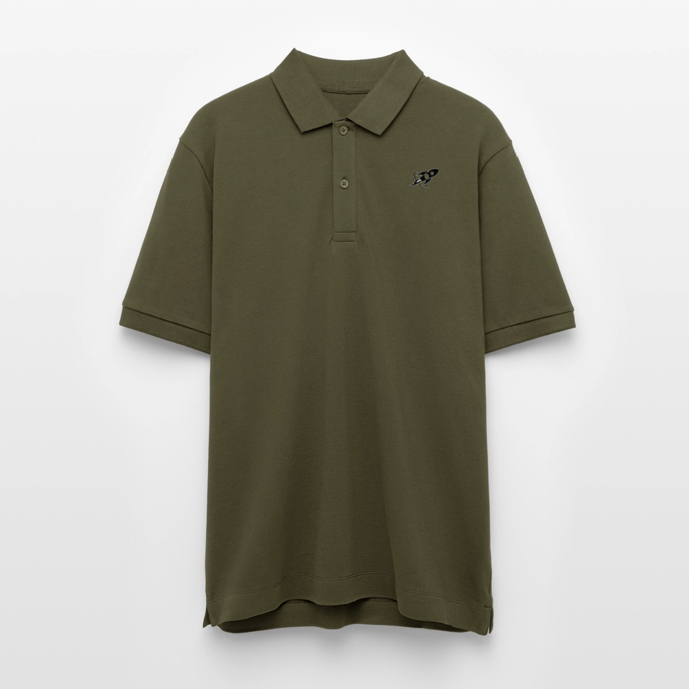Rocke Woman Luise Raketen-Poloshirt | 100% Bio-Baumwolle im Unisex-Schnitt - Khaki
