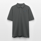 Black Hole Poloshirt | 100% Bio-Baumwolle im Unisex-Schnitt - Anthrazit
