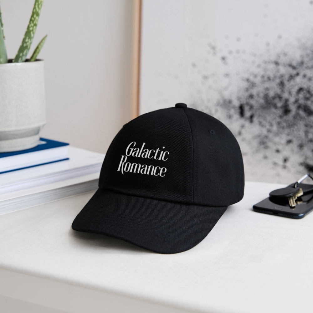 Galactic Romance Baseball Cap - Schwarz/Schwarz