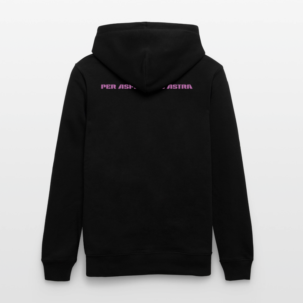 Unisex Hoodie Bio – "Show Me Your Booster Baby" | Astronauten-Vibes & Space-Look - Schwarz