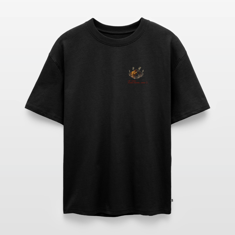 Unisex Premium Oversized Bio T-Shirt - Schwarz