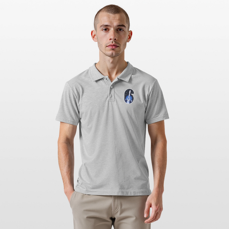 Ariane - Premium Poloshirt - Grau meliert