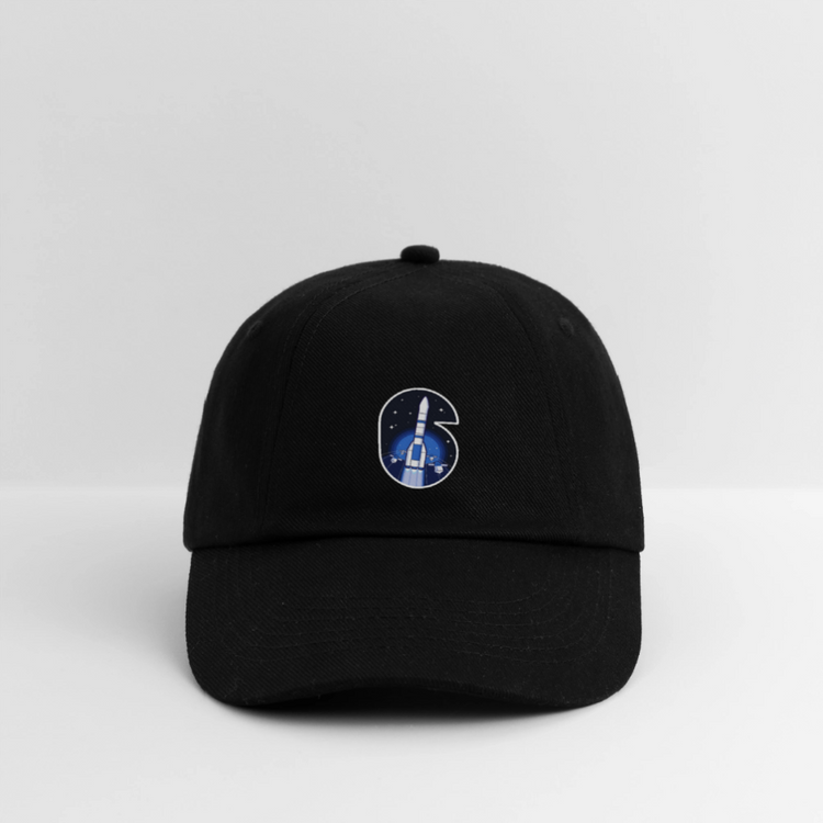 Ariane 6 - Baseball Cap - Schwarz/Schwarz