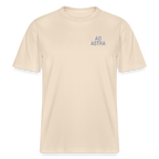 AD ASTRA Bestickung auf Organic Unisex Relaxed Fit Shirt | Nachhaltiges Space-Design mit 100% Bio-Baumwolle - Weißgrau