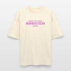 Oversized Shirt Unisex – "Show Me Your Booster Baby" | Space Comic Style | Bio-Baumwolle - Weißgrau
