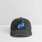 NASA Pizza Fusion Cap – Vintage-Basecap mit Astronaut-Pizza-Print - Vintage Schwarz