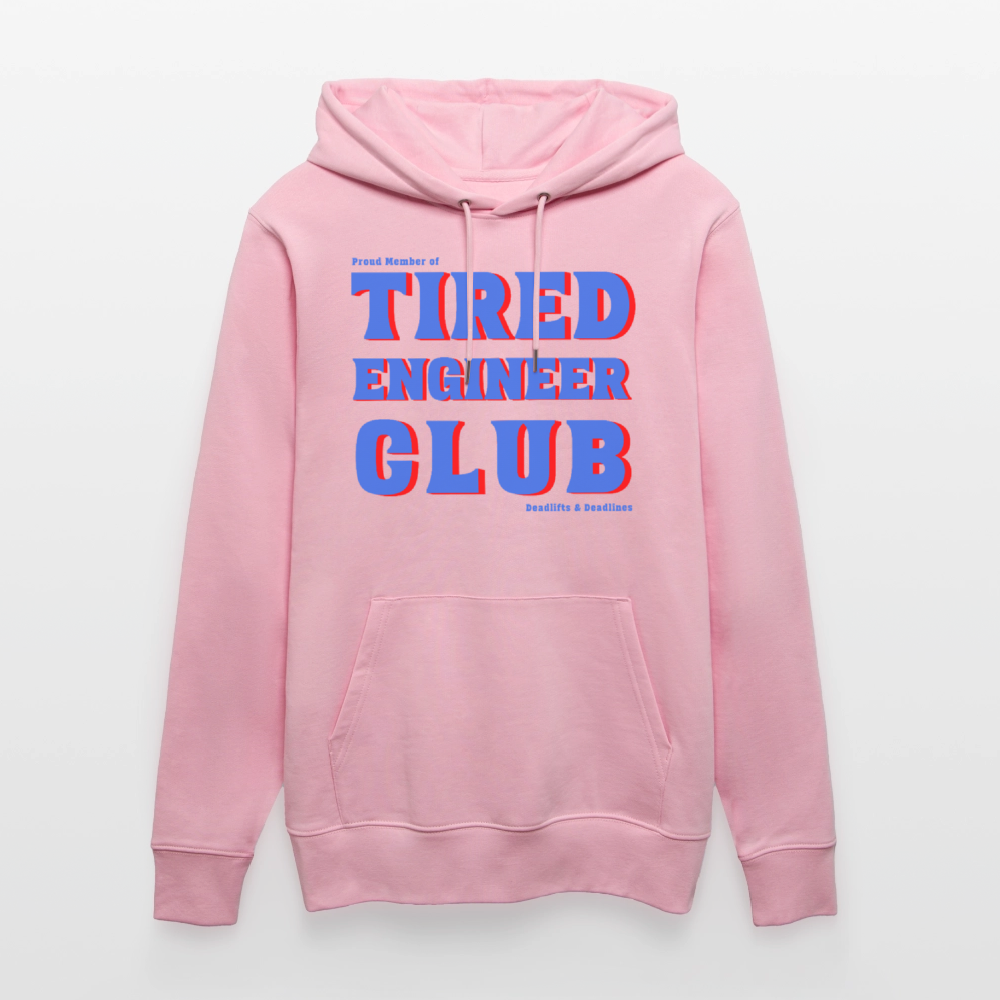 Engineer Hoodie Unisex - Tired Engineer Club Bio Hoodie | Planet Pioneers - Hellrosa