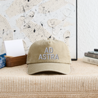 AD ASTRA Vintage Cap – Premium Relaxed Fit mit Stickdesign - Vintage Beige