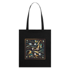 Nachhaltiger Bio-Jutebeutel mit einzigartigem Nature-Design | Mad by Nature - Schwarz