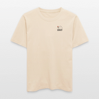 Relaxed Fit Shirt „Blumen gegen Burnout“ | Bio-Baumwolle, Unisex, Nachhaltige Produktion - Weißgrau