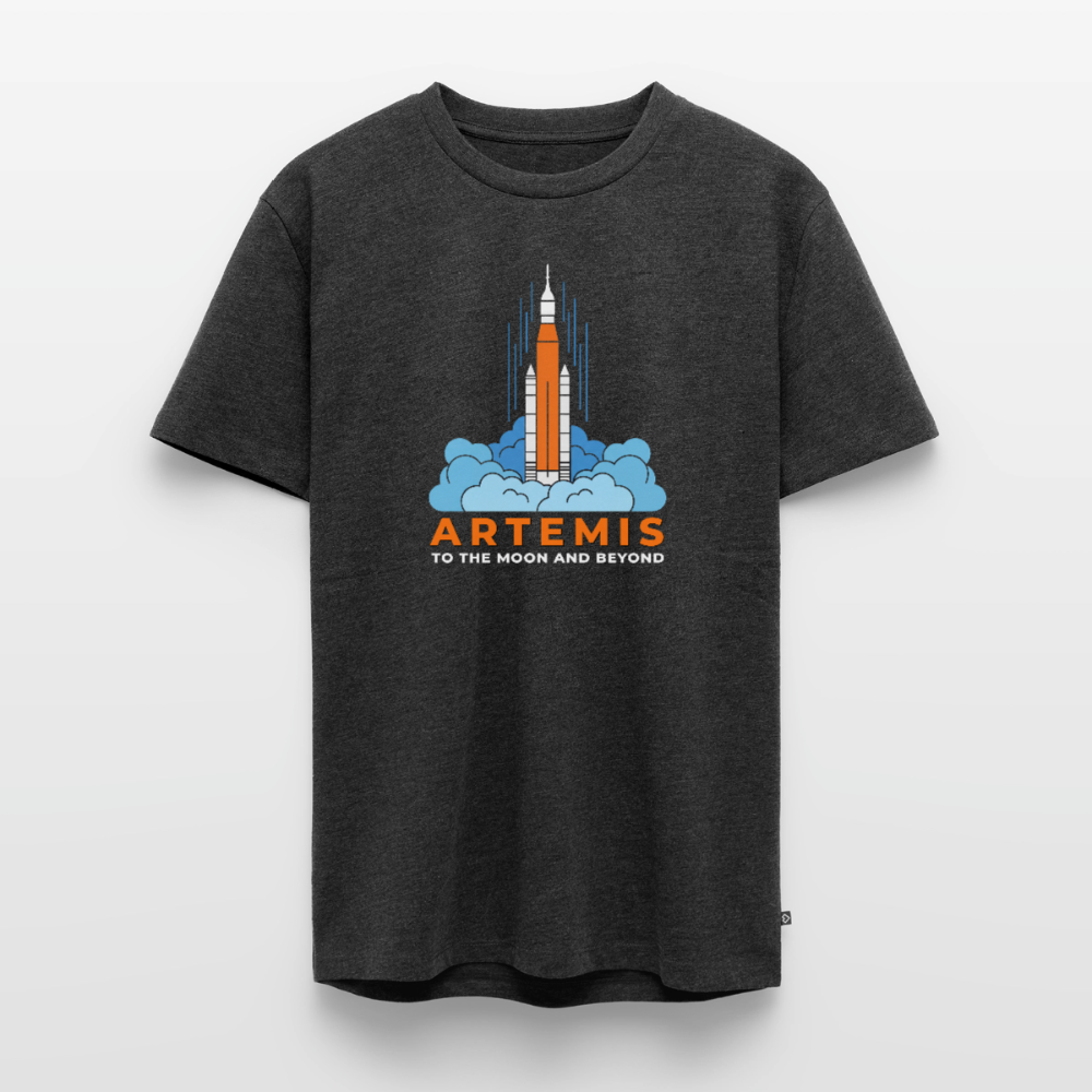 Männer Premium T-Shirt - Anthrazit meliert