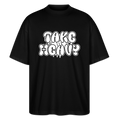 Premium Organic Oversized Gym Shirt | Take It Heavy - Schwarz