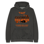 THE COSMOS | Sustainable Premium Vintage Space Hoodie Unisex - Vintage Schwarz