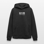 Männer Premium Hoodie - Anthrazit meliert