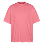 Premium Oversized Bio-Baumwoll Shirt mit Meeresschildkröte | Nachhaltiges Unisex Organic T- Shirt | Respect The Locals - Pink 