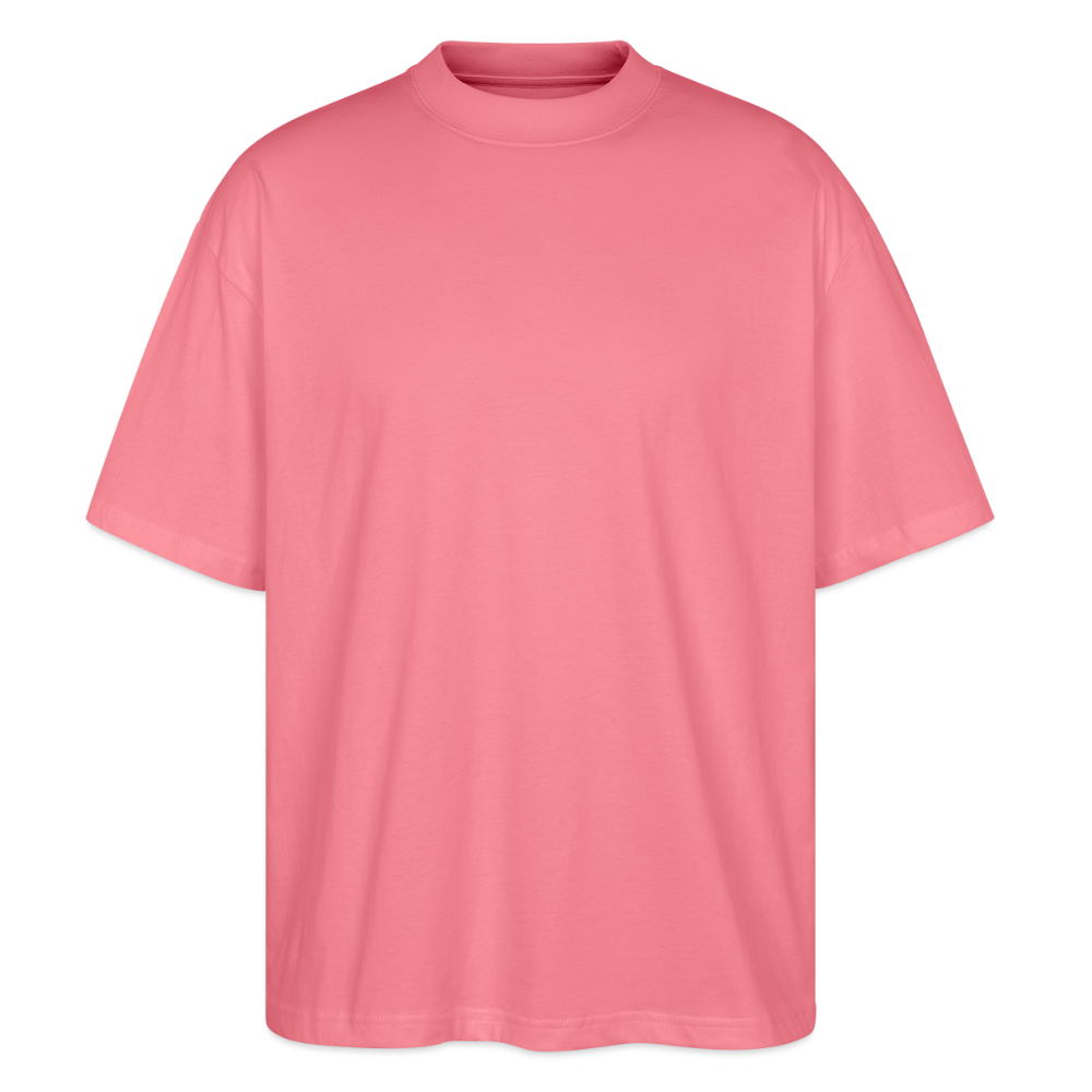 Premium Oversized Bio-Baumwoll Shirt mit Meeresschildkröte | Nachhaltiges Unisex Organic T- Shirt | Respect The Locals - Pink 
