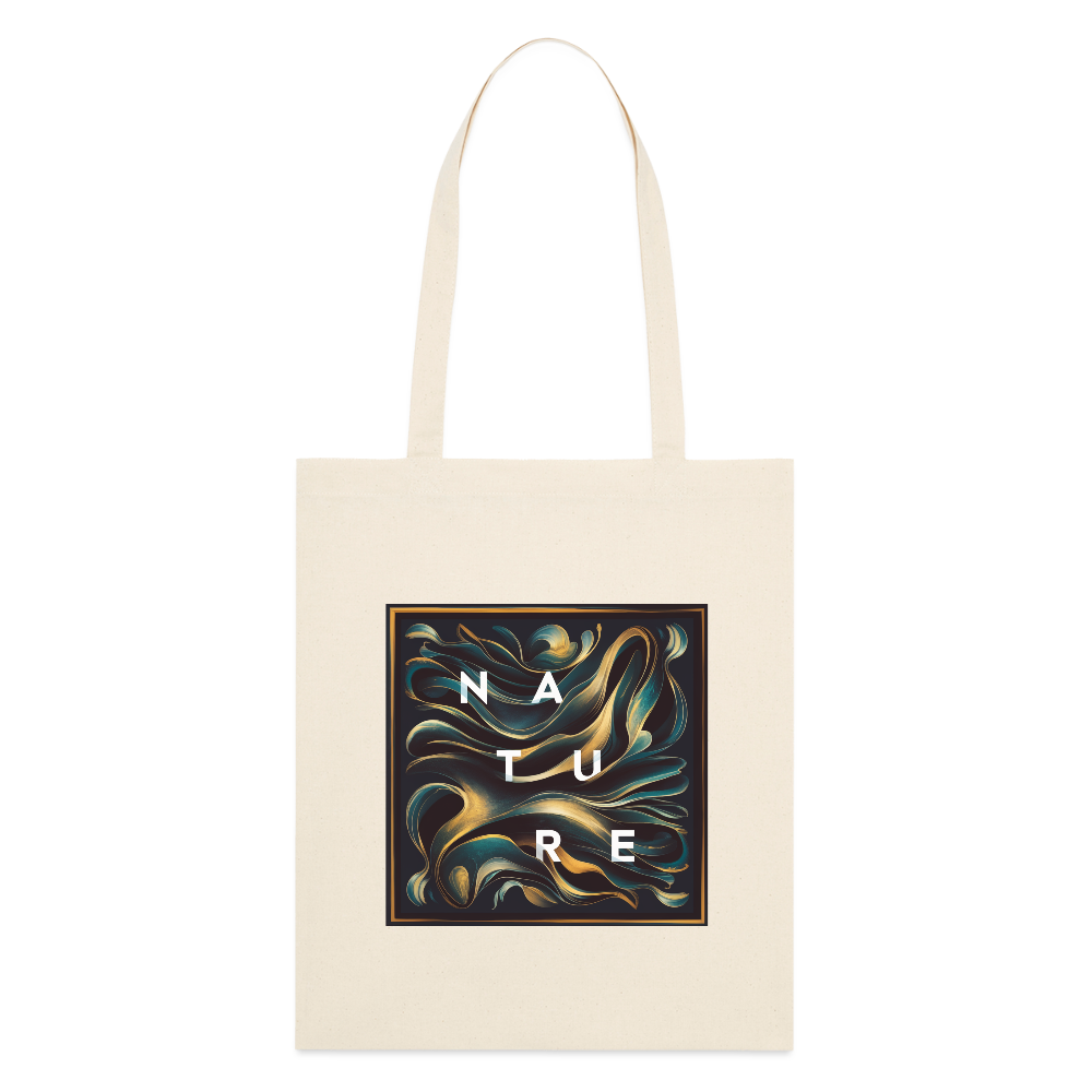 Nachhaltiger Bio-Jutebeutel mit einzigartigem Nature-Design | Mad by Nature - Naturweiß