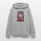 GTA VI Hoodie "Grand Theft Anabolic" – Premium Fitness Oversized Hoodie im Retro Comic Style - Grau meliert