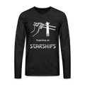 Snacking on Starships - Premium Long Sleeve - Anthrazit