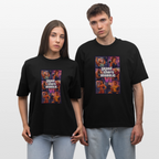 GTA VI Shirt "Grand Theft Anabolic" – Oversized Bio Shirt für Bodybuilding Fans & Gym Bros - Schwarz