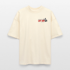REMOVE BEFORE LIFT-OFF Shirt – Oversized Shirt mit Aviation & Gym Design (Unisex)| 100% Bio-Baumwolle - Weißgrau