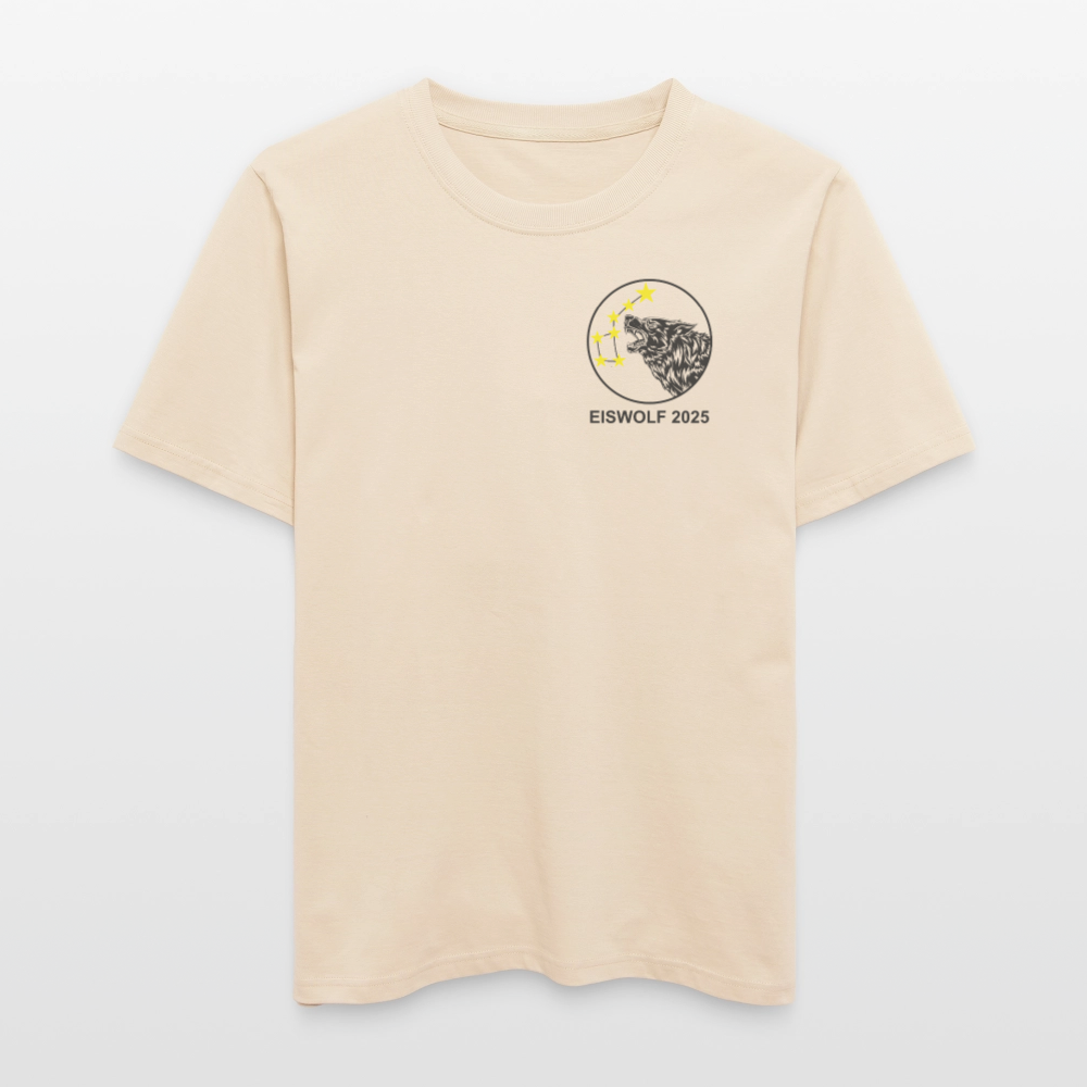 Eiswolf 2025 - Relaxed Fit Unisex Bio-T-Shirt - Weißgrau