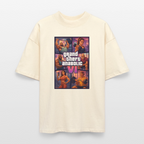 GTA VI Shirt "Grand Theft Anabolic" – Oversized Bio Shirt für Bodybuilding Fans & Gym Bros - Weißgrau