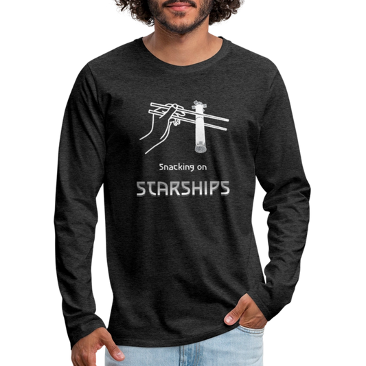 Snacking on Starships - Premium Long Sleeve - Anthrazit