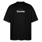 Oversized T-Shirt Unisex Bio-Baumwolle - Shirt mit inspirierendem Zitat | Premium Organic Streetwear | Person of Value - Schwarz
