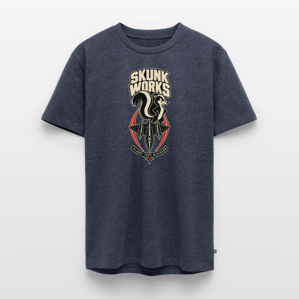 Skunk Works Premium T-Shirt | SR-71 Blackbird Black Projects - Jeansblau 