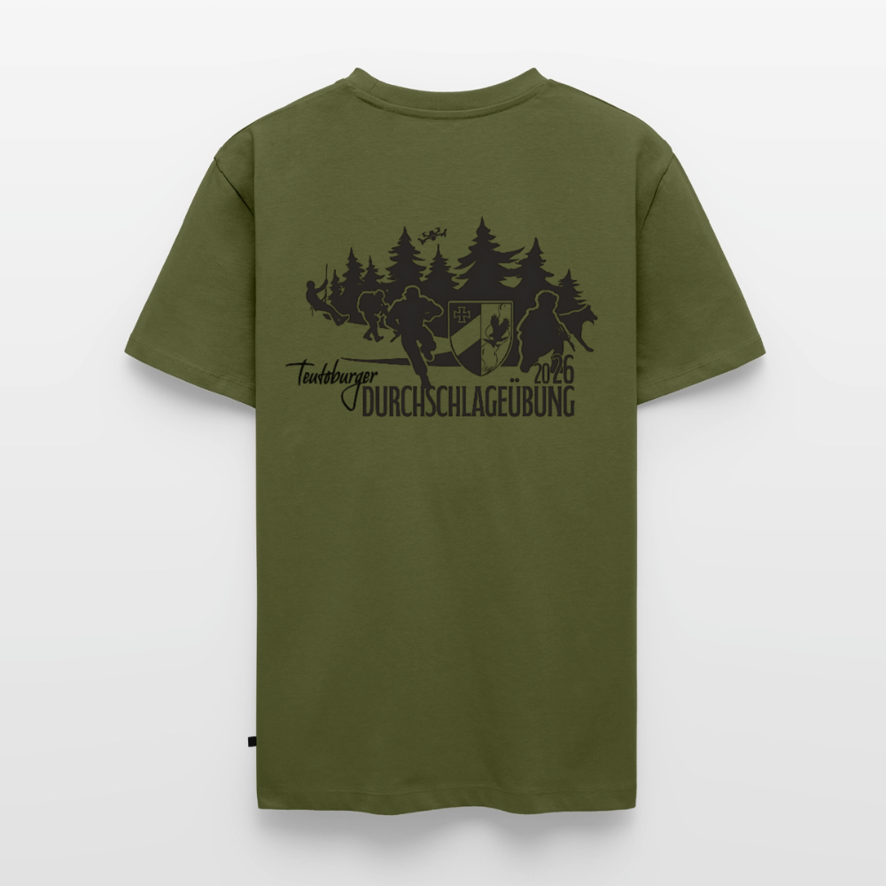 Teutoburger Durchschlageübung 2026 | Premium Shirt Militärgrün - Khaki