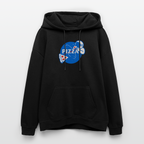 NASA Pizza Fusion Hoodie | Premium Oversized Hoodie mit Space-Pizza-Motiv - Schwarz