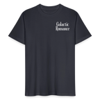 Galactic Romance - Premium T-Shirt (Unisex) - Dunkles Graublau