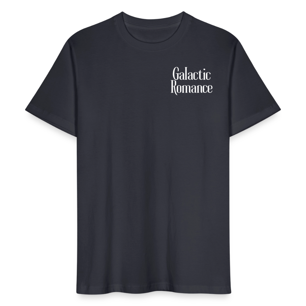 Galactic Romance - Premium T-Shirt (Unisex) - Dunkles Graublau