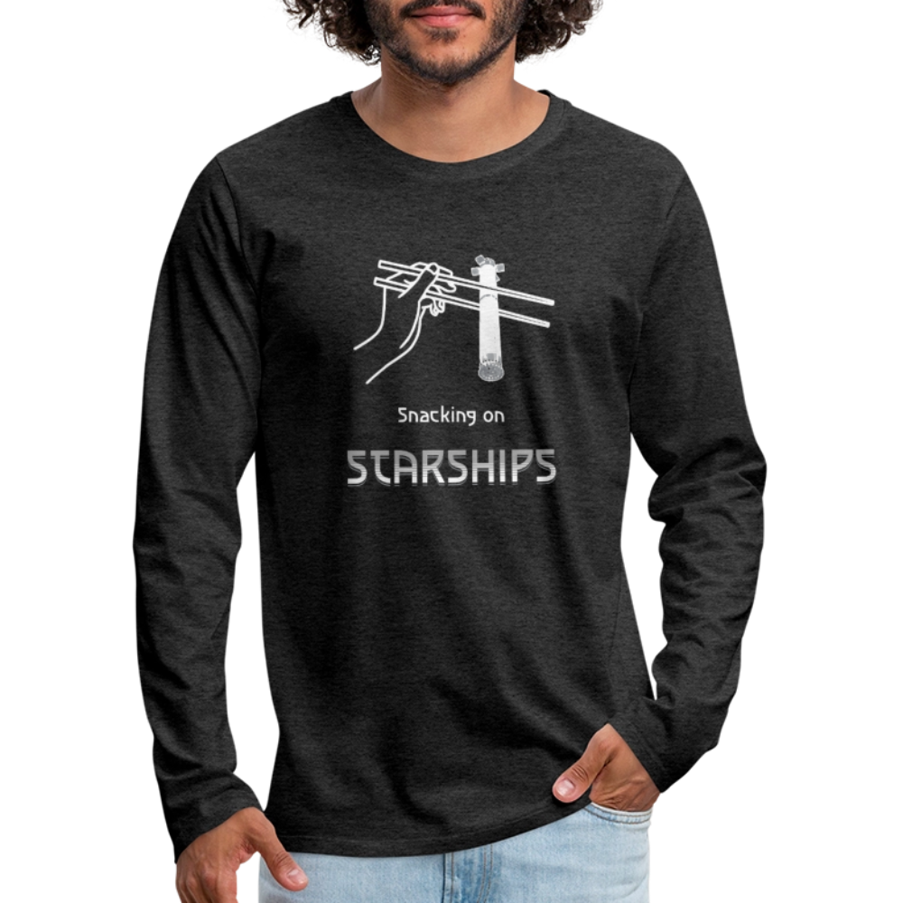 Snacking on Starships - Premium Long Sleeve - Anthrazit