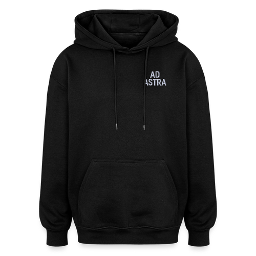 AD ASTRA Hoodie – Premium Oversized Unisex mit Stickdesign - Schwarz