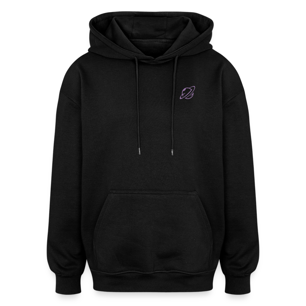 Exploring Tomorrow - Premium Oversized Hoodie - Schwarz