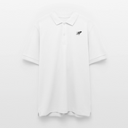 Rocke Woman Luise Raketen-Poloshirt | 100% Bio-Baumwolle im Unisex-Schnitt - Weiß